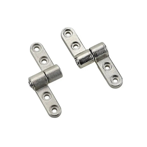 Durable Small Torque Shaft Hinge For 360 Degree Flip Stop Positioning Damper With Arbitrary Large Angle Adjustment For Cabinets And Drawers 1 Piece Deal, metallic finish.