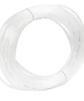 Flexible 1/8 Inch OD Pneumatic Tubing For Air Lines And Fluid Transfer, Clear Nylon Hose Coiled, PU Polyurethane, 32.8 Ft