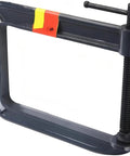 Heavy Duty Deep Throat U Clamp G Style Woodworking Steel Deep Reach C Clamp For DIY Carpentry Jaw Opening 100mm To 185mm