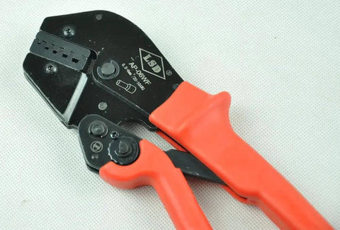 Pro Grade End Sleeves Ferrule Crimping Tool For 0.5-6mm2 Wire 20-10 AWG Heavy Duty Cable Crimper Pliers with red handles