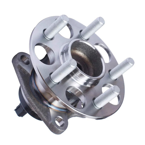 Rear Wheel Hub And Bearing Assembly For Prius 2010-2015 With ABS 5 Lug Plug-In 2012-2015 AUQDD Replacement OE Quality