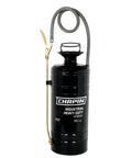 Industrial 3 Gallon Sprayer With Tri Poxy Steel Tank 18 Inch Brass Wand 36 Inch Reinforced Hose Brass Nozzle And Shut Off