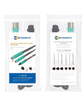 Six Hole T245 Soldering Handle For Precision Soldering Stations With High Temperature Silicone Grip packaging front and back