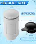 Air Jet Valve And Cap Replacement Kit For Above Ground Pools size dimensions