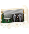 Washer Inverter Control Board DC92-01531C Replacement Part For Front Load Washers OEM Quality Plug And Play Setup Delivers Precise Motor Speed And Direction Control For Reliable Washing Performance, shown with heatsink and capacitors