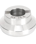 Durable Stainless Steel Watch Back Opener Die With Grooved Edges, Anti Rust Precision Tool For Case Removal, 35.5mm Fit