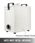 Straight Up Big Time 80W Air Purifier And Fume Extractor Pumping One Eighty Cubic Meters Per Hour with metal housing and outlet.