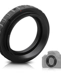 T2 T Ring Camera Adapter For Canon EOS SLR DSLR Cameras And Telescopes Metal Photo Adapter on white background