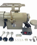 550W AC110V Industrial Sewing Machine Motor With Carbon Brush Pro Grade Three Quarter HP shown with accessories.