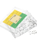 Essential Stainless Steel Watch Repair Screw Set Including Ten Individual Micro Screw Varieties For Case Back Strap Links And Clasp Maintenance Gear Built For Rapid Timepiece Adjustments And Keeping Your Pro Workbench Fully Loaded in clear case.