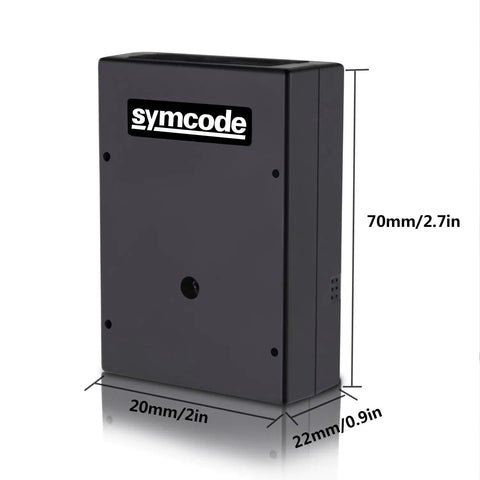 Embedded Mini Barcode Scanner For Screen Scanning CCD Reader Module, dimensions 2.7x2x0.9 inches
