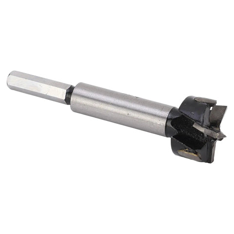 Workhorse Forstner Bit Set Featuring Rock Solid Cemented Carbide Tips That Knock Out Crisp Wood And Plastic Hinge Slots Without Breaking A Sweat Compatible With Hand Electric And Table Drills, 1 inch carbide bit for precision cuts.