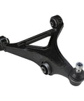 AWD Front Two Piece Lower Control Arms With Ball Joints For 2012 Through 2023 Chrysler 300, 2012 Through 2023 Dodge Charger, And 2017 Through 2023 Challenger Replacement Kit Drop In Ready To Install showing single control arm and joint