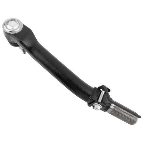 Front Outer Tie Rod End Kit With Adjusting Sleeve And Pitman Arm For Ford F 250 F 350 Super Duty 2005 2016 4WD, black steel