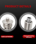 Close-up of valve components in Transmission Cooling System Upgrade Kit For 6L80 6L90 And 8L80 8L90E 10L90 Trucks 2014 Up