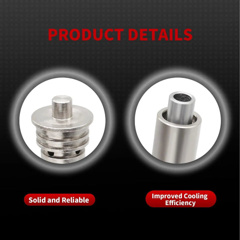 Close-up of valve components in Transmission Cooling System Upgrade Kit For 6L80 6L90 And 8L80 8L90E 10L90 Trucks 2014 Up
