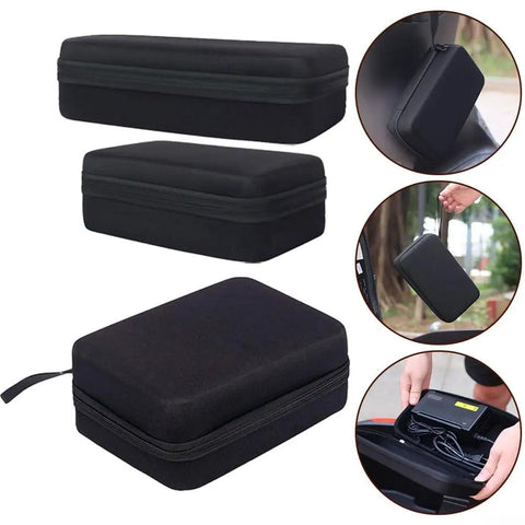Shockproof Electric Bike Charger Bag For Outdoor Travel, Ebike Battery Pack Storage Case With EVA Padding, Durable Go-To Charger Pouch, Weather Resistant Bike Accessory For On The Go