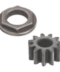 Pinion Gear And Steering Bushing Kit For MTD Cub Cadet 717-1554 917-1554 Toro 112-0863 showing gear and hex bushing