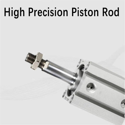 Compact 63mm Bore Pneumatic Cylinder With Square Thin Body And Outer Teeth For Industrial Automation Heavy Duty Performance SDA63