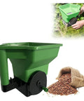 Grab And Go Handheld Grass Seed And Fertilizer Spreader For Portable Manual Lawn Garden Seeding Ideal For Small Farms And Yards