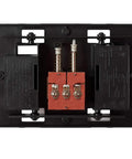Rock Solid Door Chime Mechanism Assembly For Indoor Home Bells Universal Fit with glossy black finish and wiring connections.