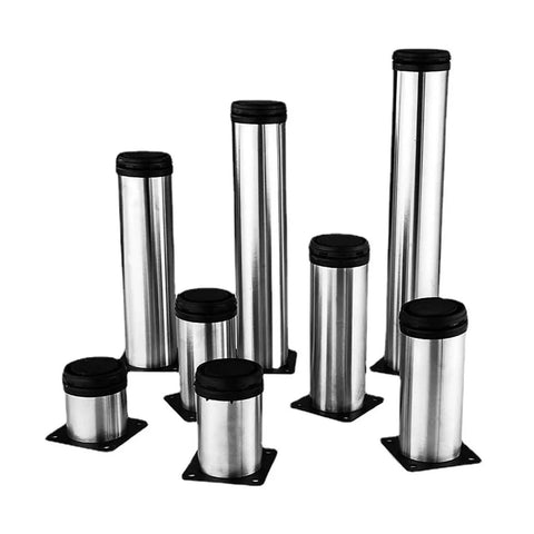Adjustable Cabinet Legs 5Cm To 35Cm, 1 Pack, Furniture Leveling Feet, Silent Operation, Wear Resistant, Heavy Duty Support