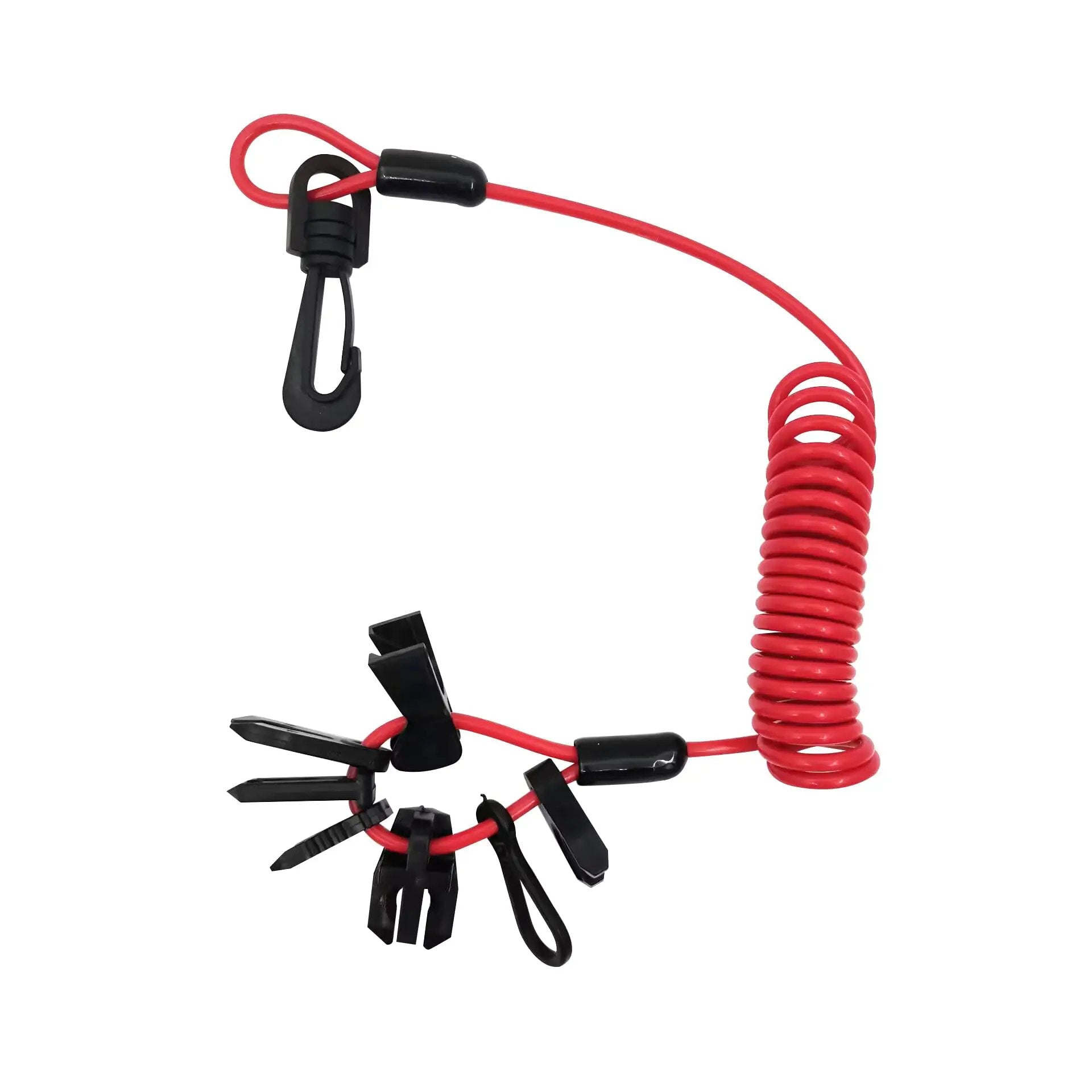 Universal Boat Kill Switch Key Set With Rugged Lanyard