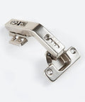 135 Degree Bi Fold Blind Corner Cabinet Hinges Full Overlay Face Frame Concealed Soft Close Hardware Two Pack, stainless steel hinge.