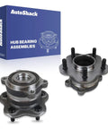 Rear Wheel Hub Bearing Assemblies Left And Right With ABS Replacement For 2007-2018 Nissan Altima 2013-2020 Nissan Pathfinder