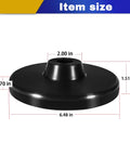 Level Up Your Gladiator JT Rig With This Badass Three Quarter Inch Polyurethane Rear Lift Coil Spring Spacer, black with measurements.