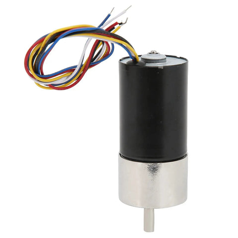 24V Brushless DC Motor With Speed Reduction For Micro Machinery And CNC Tools, CW CCW Ready, Dope Mini High Torque Drive With 600 RPM