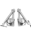 Two Pack Soft Close Cabinet Hinges With Lift Up Flap Stays, durable kitchen hardware, easy DIY install