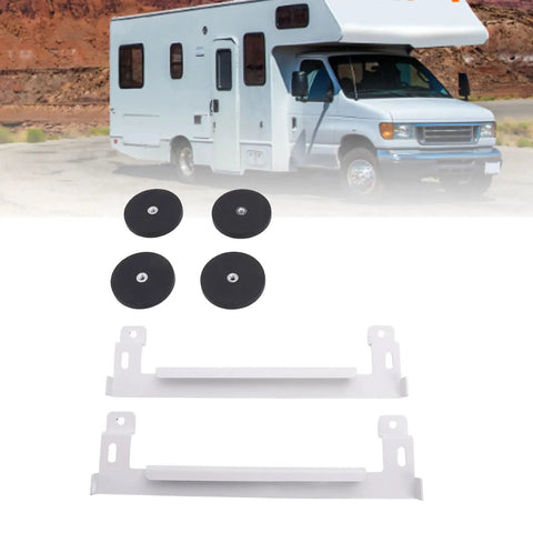Magnetic Satellite Car Mount Kit For RV, Boat And Aircraft Dishes, Space Saving Metal Bracket With Adjustable Positioning