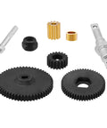 Metal RC Transmission Gear Set With Shaft And Motor Gear Upgrade For Axial SCX24 1 By 24 Crawler Durable Gearbox Parts