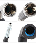 Heavy Duty Stainless Steel Fuel Line Kit For Chevy Impala And Monte Carlo 3.5L Flex Engine 2006 To 2011 quick disconnect and fittings