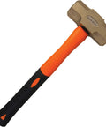 Beefy No Spark Scaling Hammer With Nupla Handle 18 Lb welding and chipping tool in copper beryllium for corrosion resistance