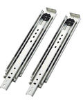 Badass Hella Heavy Duty Drawer Slides Two Piece Pack Cold Rolled Steel Ball Bearing Glides Thirty Four Inch Long Seventy Six Mm Wide.