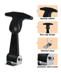 Rubber Hood Catch Kit With Stainless Steel Latches And Flexible T Handle Draw Latches Includes Brackets 4 Pack Vibration Resistant