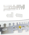 Pro DIY Metal Bender Kit For Sheet Metal And Tubes With Folding Tool And Auxiliary Bending Tools featuring close-up of parts