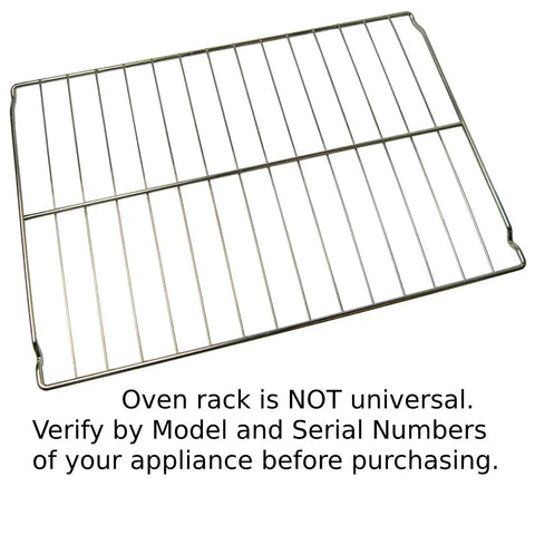 Electric Range Oven Rack Replacement 22-7/8 Inches Wide By 16 Inches Deep Model Specific Fit Not Universal Beefy Durable Steel Rack