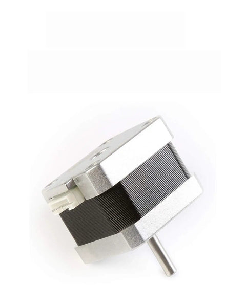 42 34 Stepper Motor For 3D Printer Z Axis 2 Phase 0.8A 1.8 Degree Replacement For CR 10 Ender 3 Ender 5 Series With 0.4 Nm Torque And Beefy Smooth Motion silver and black 42mm motor