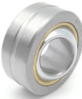 Rugged Gebk14s Radial Shaft Spherical Plain Bearing Metric 14Mm Id 34Mm Od with gold and silver finish, designed for heavy loads.