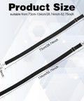 2 Pack Horse Blanket Leg Straps Adjustable Elastic With Double Swivel Snaps Replacement 24 To 42 Inches size chart