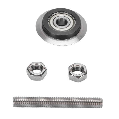 Haofy Heat Treated Steel Replacement Blade For Electric Wire Stripping Machine Premium Durability Sharp Cutter Blade For Powered Cable Operations And Professional Grade Heavy Duty Performance with round bearing and nuts.