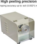 Industrial Heavy Duty Electric Automatic Wire Stripping Machine For 1.2-4mm Cable Twisting And Cutting With Fullmetal Build Fast Stripper Tool showing precision stripping mechanism.