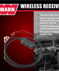 Hub Wireless Receiver for Powersports Winches with Bluetooth Smartphone Control Beefed Up Weatherproof Module displayed