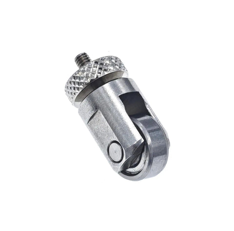 Roller Contact Point For Dial Indicator And Depth Gauge Tool, 10mm Diameter Wheel, M2.5 Threaded Shank With Nut, Interchangeable Precision Tool For Moving Workpieces And Side Sliding Surfaces, metal roller contact point