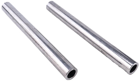 2 Pack Wheel Spanner Bushing 1-633959 43583 For Exmark Scag Toro Groundsmaster Lawn Mowers Seven And One Half Inch Length Inner Diameter One Half Inch Outer Diameter Three Quarter Inch 304 Stainless Steel, shown on white