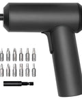 Cordless Screwdriver With USB C Charging, 3.6V 2000mAh Battery, Easy One Piece Body, 12 S2 Steel Bits for Quick Home Repairs