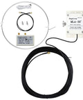 Active Loop Antenna 0.5-30MHz For Ham SDR, rainproof receiving antenna with built-in low noise amplifier and 10m feeder cable